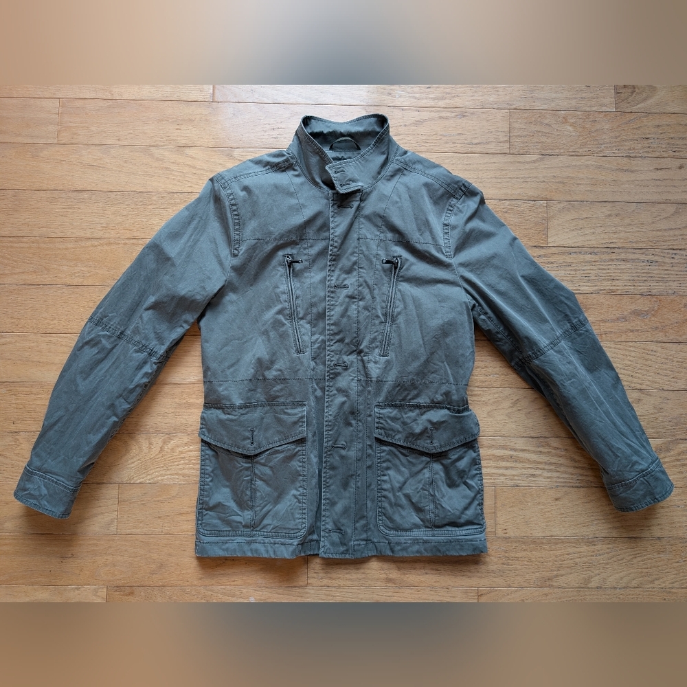 Banana Republic Men's Olive Military Jacket
